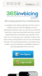Mobile Screenshot of 365invoicing.com